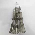 Masterworks 1990 Pewter Castle With Crystals