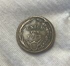 1863 Union For Ever Liberty And No Slavery Fuld Civil War Token  off Center 