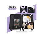 Travelhouse 3 Piece Hardside Luggage Set Hardshell Lightweight Suitcase 
