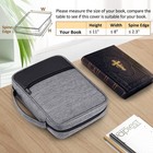 Bible Cover Carrying Book Case Bag With Handle