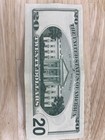 2001 Series Misprint Misalligned 20 Dollar Bill