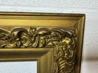 Antique Victorian Wood Gold Frame Plaster Composition Scroll 23x27 Fits 16x20