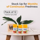 Pack 12 Wizard Automatic Spray Refills 5 Oz Apple Cinnamon   Vanilla Bean