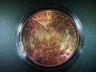 Au  1886 Morgan Silver  Dollar Beautifully Toned Collector Quality Coin M-1584