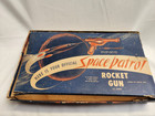 Vintage And Rare 1951 Space Patrol Rocket Gun In Box Complete With Missile Works