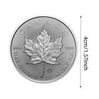 1 Oz 2025 Canada Silver The Maple Leaf  bu  For Collection