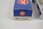 Nos Ac Spark Plug Inspection Light Chrome Metal W  Blue Plastic Sl 5612255