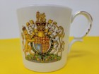 Aynsley Queen Elizabeth Ii Silver Jubilee Mug Bone China England Vintage 1977