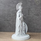 Athena Statue With Medusa Shield Greek Goddess Of Wisdom Sculpture Mythology