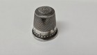 Vintage Sterling Silver Size 10 Dimpled Thimble