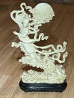 Vintage Celluloid Chinese Figurine Statue Vita Statue Figure Fairy Of The Moon