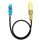 Male Fakra To Rca Car Antenna Adapter Cable For Range Rover 2012 Evoque