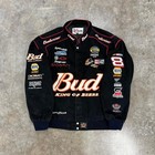 Vintage Chase Authentic Budweiser Dale Earnhardt Jr  Nascar Jacket Size Xl