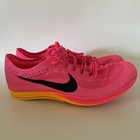 Nike Mens 12 Zoomx Dragonfly Track   Field Pink Distance Spikes Cv0400-600 New