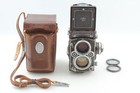 Meter Works   Mint W  Case   Rolleiflex 2 8 F Planar 80mm Tlr Camera From Japan