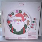 Creatology Ceramic Santa Plate Kit Christmas Craft With Paints   Brush  Age 8 