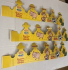 3 Lot Disney Toy Story Burger King Cardboard Crowns Vintage 1995 Buzz Rex Pixar