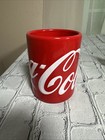 Coca-cola Store Genuine Merchandise Red   White Logo Ceramic Coffee Mug 16oz