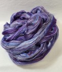 Wool Roving 6 6oz Purple Blue Multicolor Spinning Weaving Felting