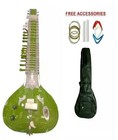 Professional Electric Sitar Indian Classical Instrument 7 9 Strings Tun Wood