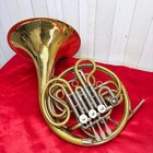 Yamaha Yhr-662 Full Double French Horn Used With Hard Case Mouthpiece