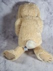 Jellycat Cream Bashful Bunny Rabbit Plush Soft Toy 18  Long  Tan Suede Paws Pink