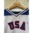 Usa Hockey Kids Youth Jersey United States America 1980 Olympics Size 4 6