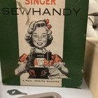 Vintage 1950s Singer Sewhandy Model 20 Child s Sewing Machine In Box