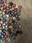 Lot Of Beer  And Soda Bottle Caps 2 Pound Mixed Used Man Cave Craft Resin Unique