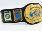 Oval Intercontinental Wrestling Championship Replica Title Genuine Leather Adult