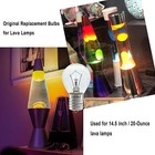 Lava Lamp Bulb 6 Pack 25 Watt Lava Lamp Light Bulb S11 E17 Base 120 Volt Lava   
