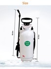 Fivo 2 Gal Pump Pressured Sprayer For Lawn Garden Watering Weed   Pest Control