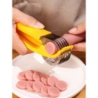 Banana Slicer Fruit Vegetable Cutter Sausage Cucumber Knife Kitchen Bar Tools Us