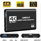Video Adapter 4k Audio Video Capture Card Usb 3 0 Hdmi Full Hd Recording Device