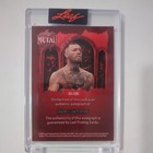 2025 Leaf Metal Halloween Conor Mcgregor Auto Autograph White Ghosts   d 1 5