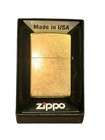Zippo Belle Kogan Gold Dust Bars Street Lighter Flame Steel Planeta  2 