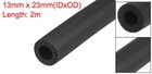 Foam Tubing For Handle Grip Pipe Insulation 1 2  Id 23mm Od 2m Black