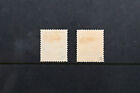 British Levant Scott   52-53 Vf Og Hinged British Colony Stamp Turkish Empire