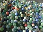 25 Vintage Glass Sea Style Marbles Cats Eye Swirls Solids Patch Nautical Display