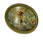 Anheuser-busch Brewing Beer Oval Metal Serving Tray Angels cherubs 15  X 12 