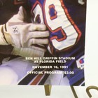 Florida Gators Football 1991 Official Program Kentucky Game At Ben Hill Griffin