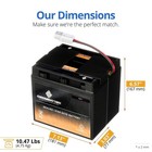 Rbc7 Ups Complete Replacement Battery Kit For Sua1500 Sua1000xl Sua750xl Vs1400