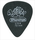 Dunlop Guitar Picks 72 Pack Tortex Pitch Black Standard  73mm 488r 73