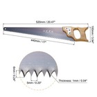 17  Professional Hand Panel Saw With Straight Blade D-shaped Wood Handle