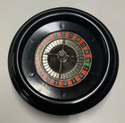 Vintage Roulette Wheel felt Game Board chips instructions With Box  E s lowe Co 