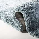 Runner Rug 2 3 X 11 Light Blue Shag Non Shedding Safavieh Sg151-6060