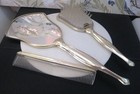 Vintage Vanity Set Hand Held Mirror   Brush   Comb