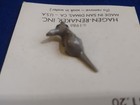 Vintage Hagen-renaker Gray Sitting Mouse - 1 3 4   Rare Figurine
