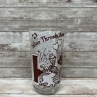 Vintage Glass Silver Threads Among The Gold Song And Lyrics 6 Oz Mid Century