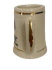 Vtg Washington Redskins Ceramic Beer Stein Mini Gold Trim Mug Toothpick Holder